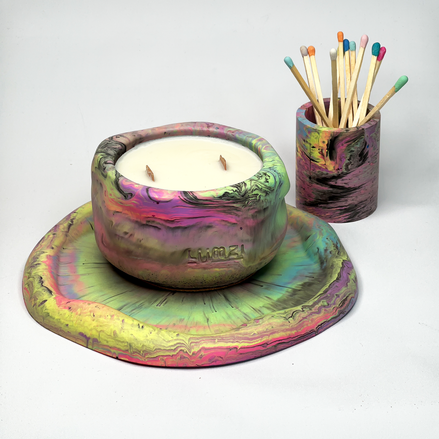 ✨ Aurora Squidge Gift Set — Limited Edition — UV Reactive Neon Home Decor