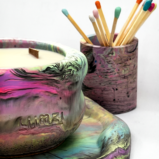 ✨ Aurora Squidge Gift Set — Limited Edition — UV Reactive Neon Home Decor