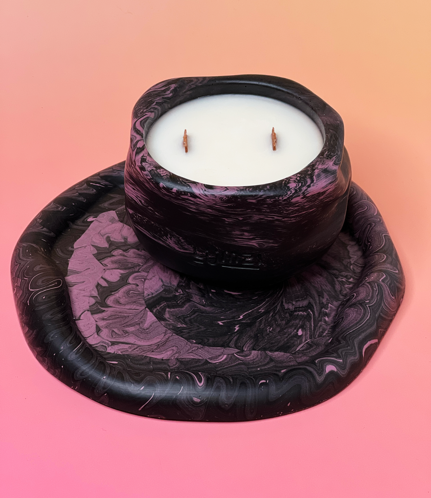 Sculptural Candle Gift Set – Glitchstone