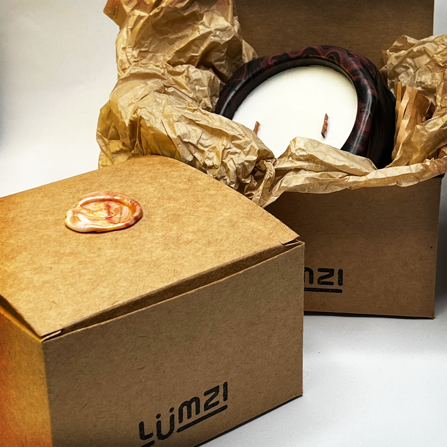 Autumn Squidges — Sculptural Jesmonite Candles | Limited Edition from the Kindling Collection