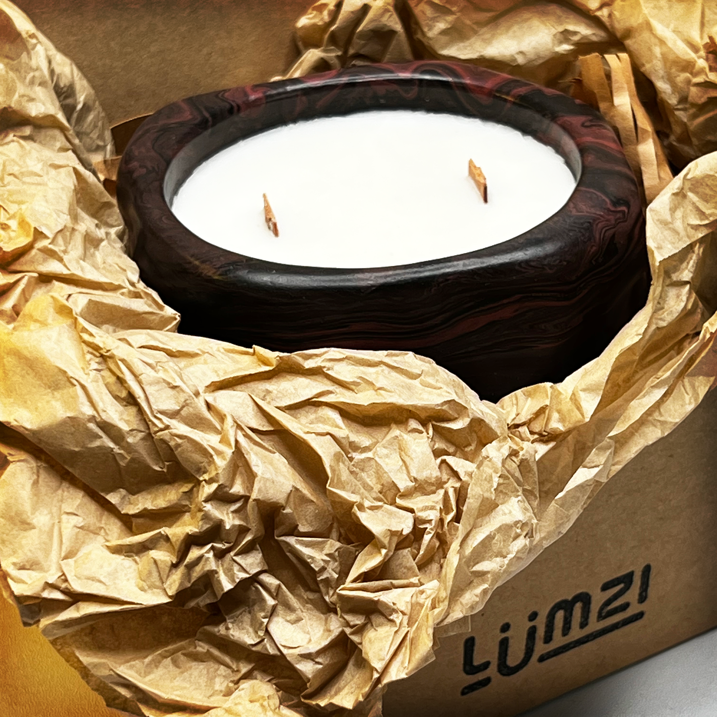 Autumn Squidges — Sculptural Jesmonite Candles | Limited Edition from the Kindling Collection