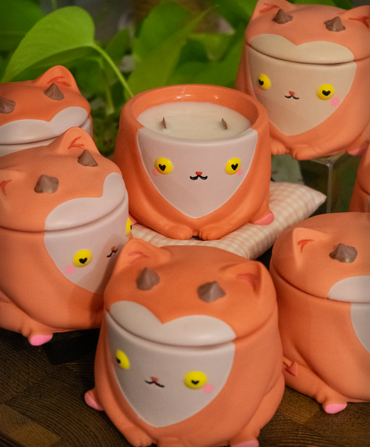 Mr Kitty — A Valentine Candle