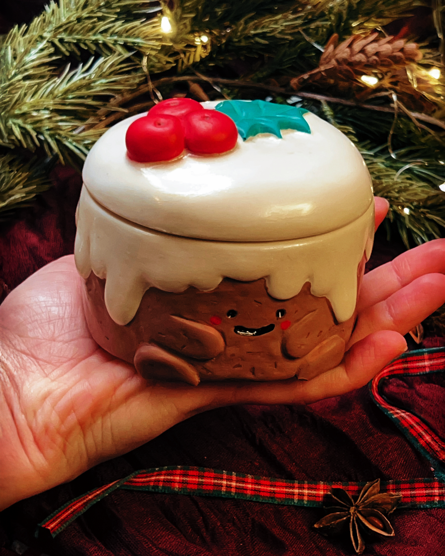 Mr Pud — Festive Candle