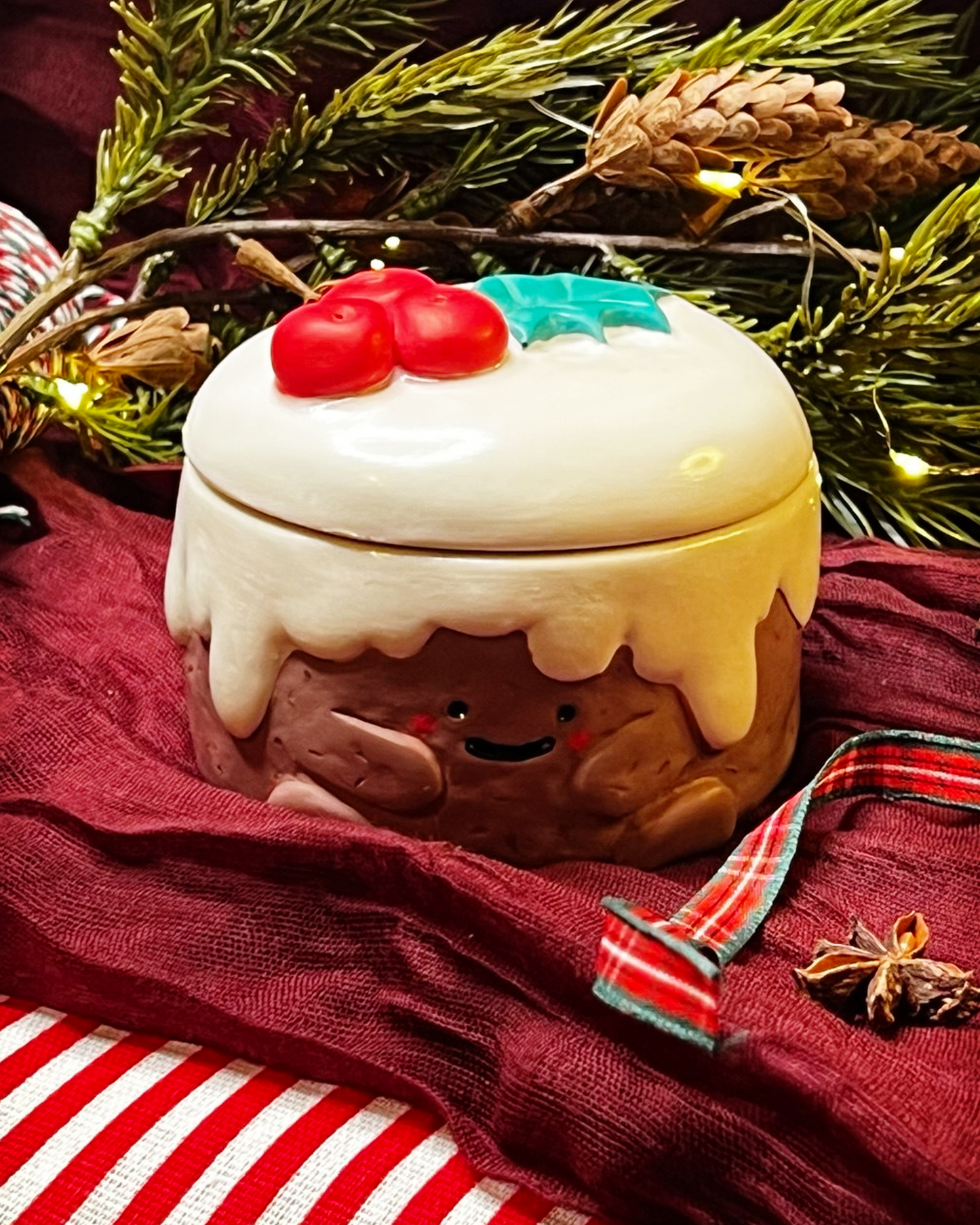 Mr Pud — Festive Candle