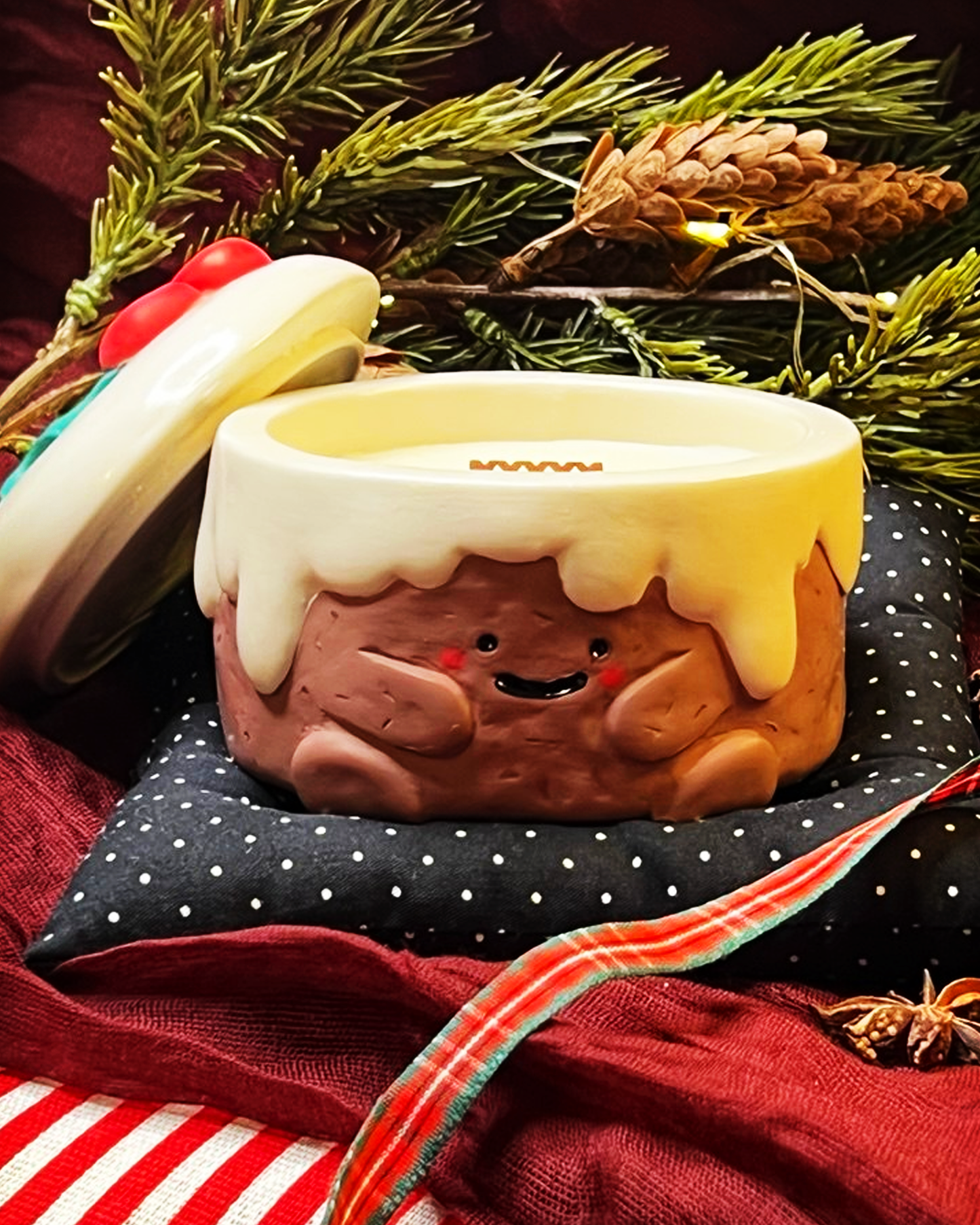 Mr Pud — Festive Candle