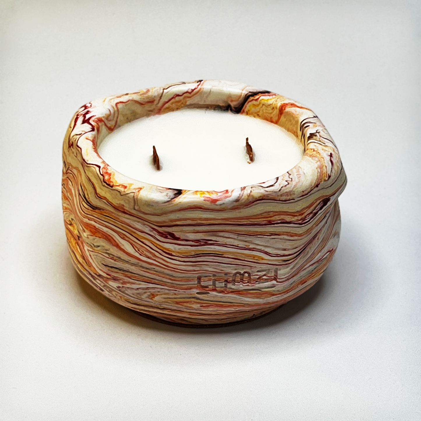 Autumn Squidges — Sculptural Jesmonite Candles | Limited Edition from the Kindling Collection