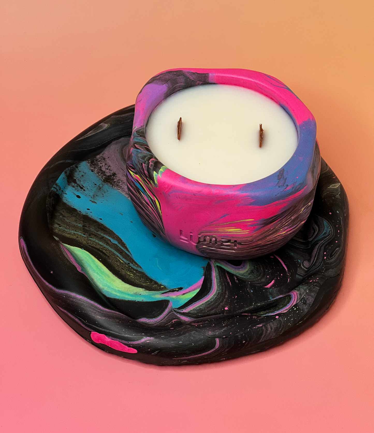 Sculptural Candle Gift Set – Glitchstone